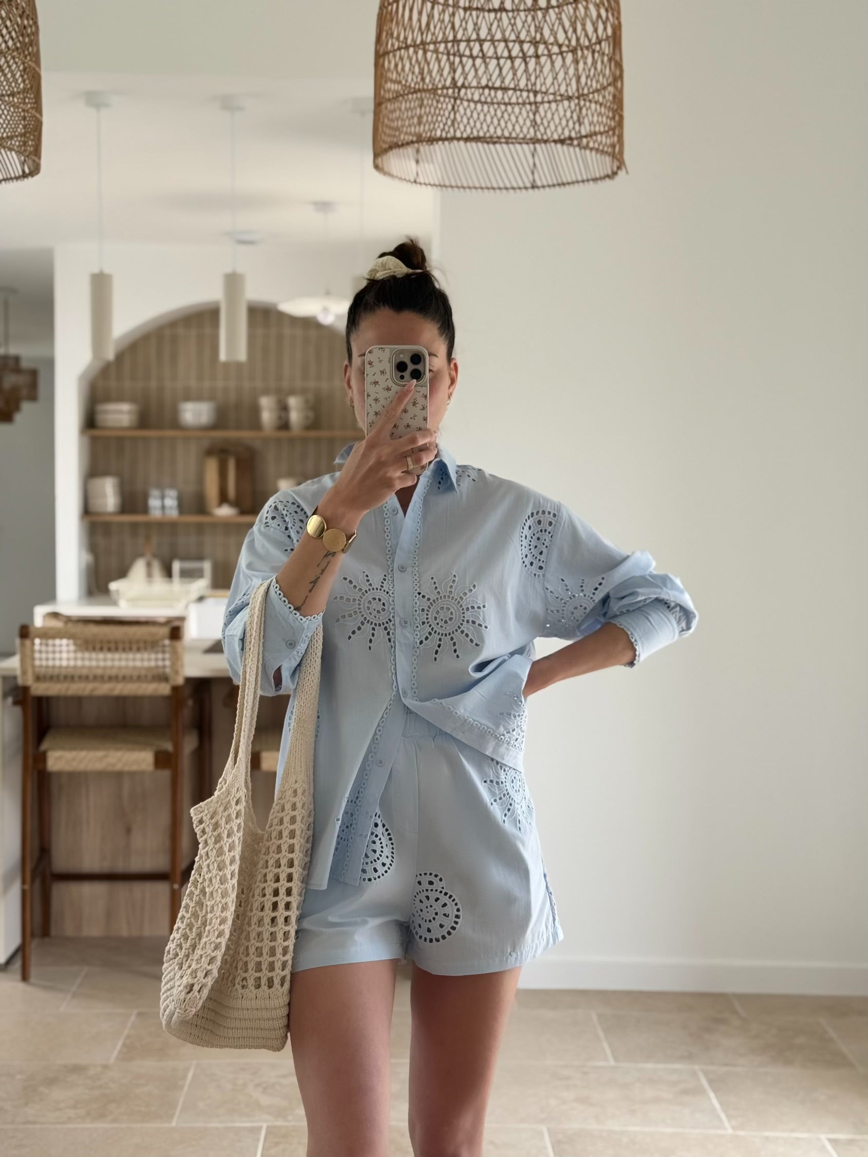 Chemise « Lumière salée »