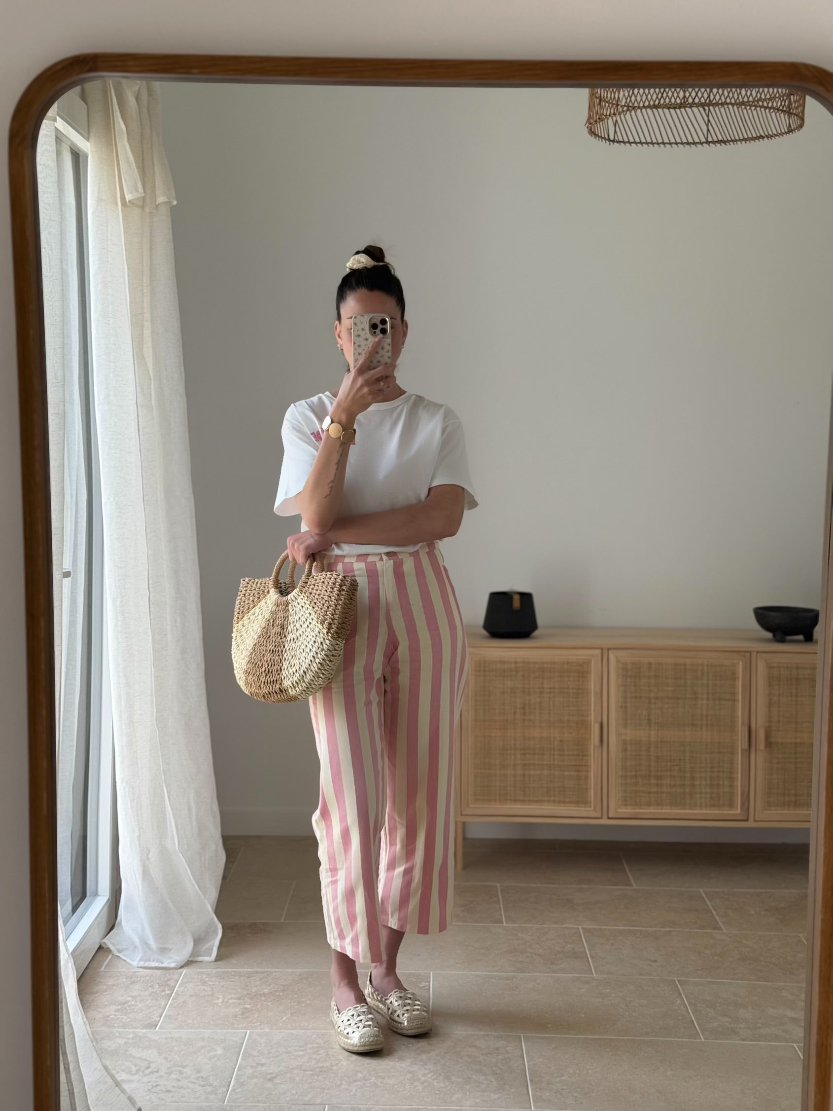 Pantalon « Été Rose »