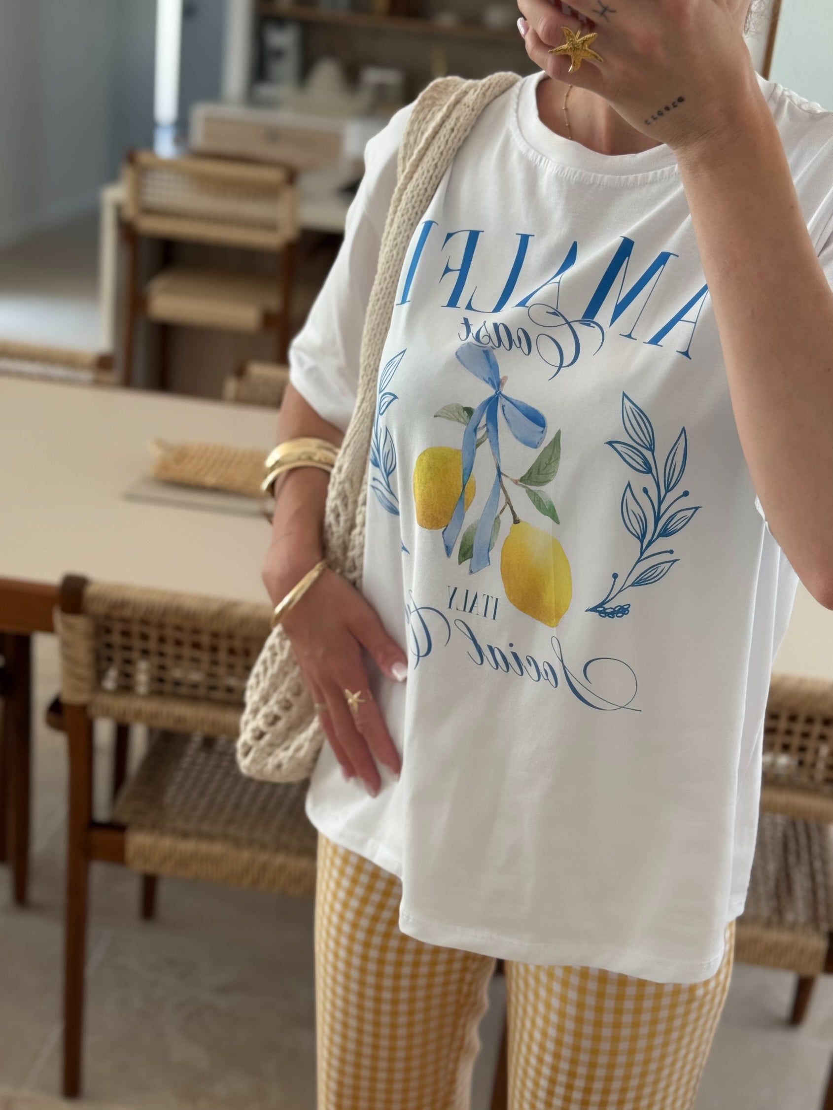 T-shirt « Dolce Vita citron » 20% code SOLDES20