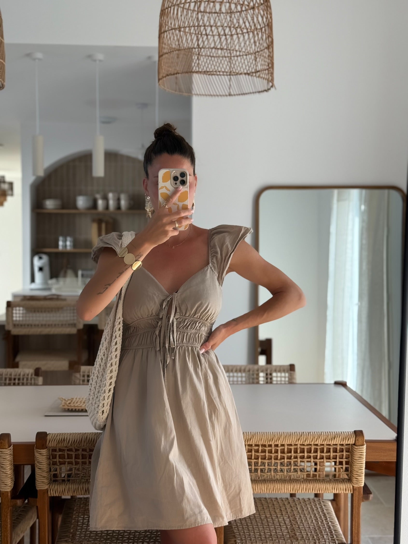 Robe « Riviera » beige | natural | kaki 15% CODE SOLDES15