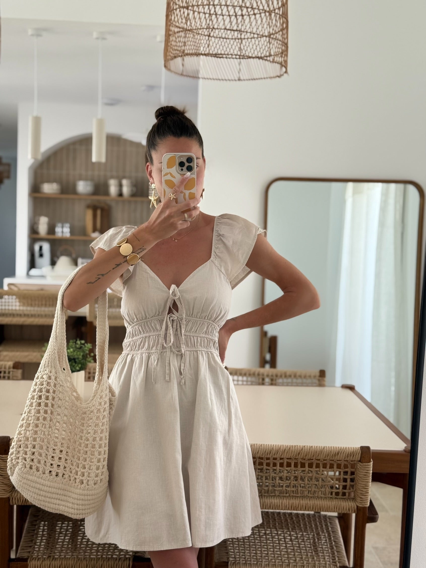 Robe « Riviera » beige | natural | kaki 15% CODE SOLDES15