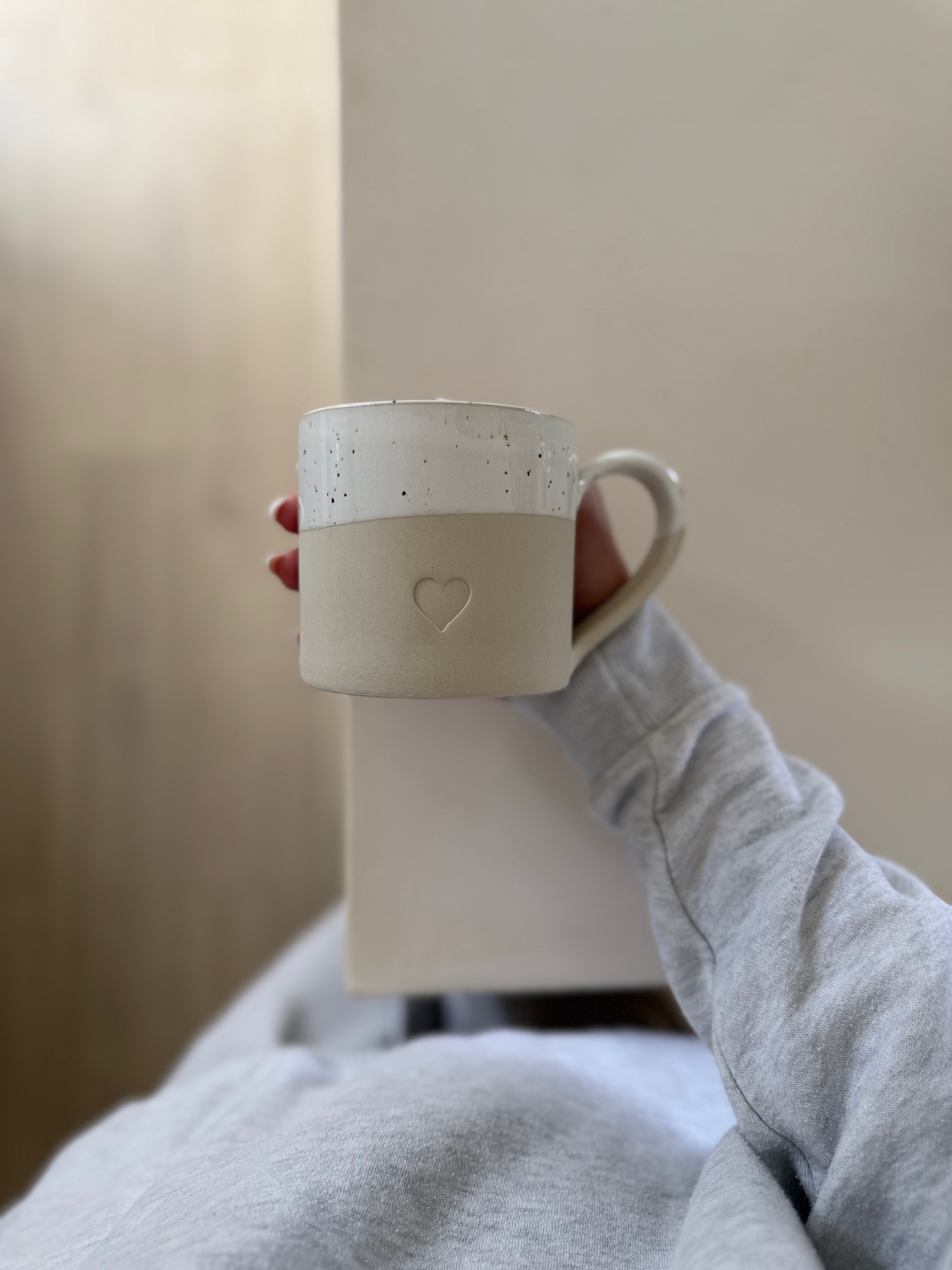 Grande tasse « coeur »