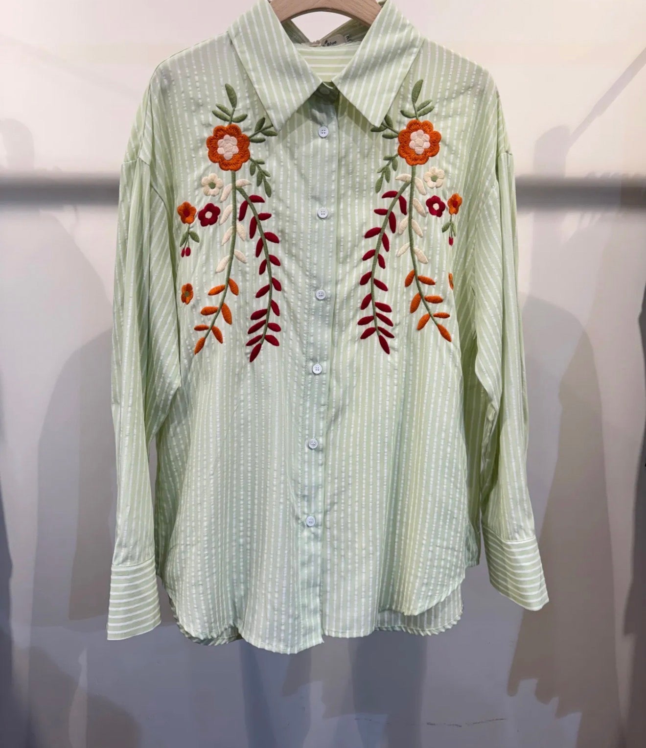 Chemise « Flora Verde  »