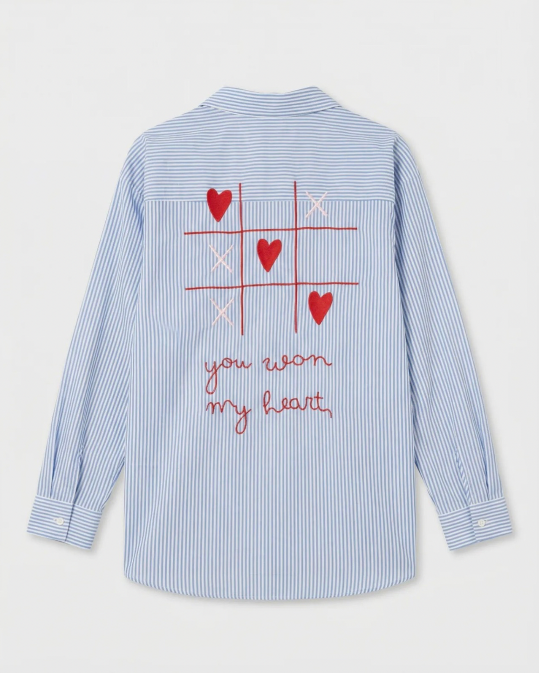 Chemise « Jeu de coeur  »